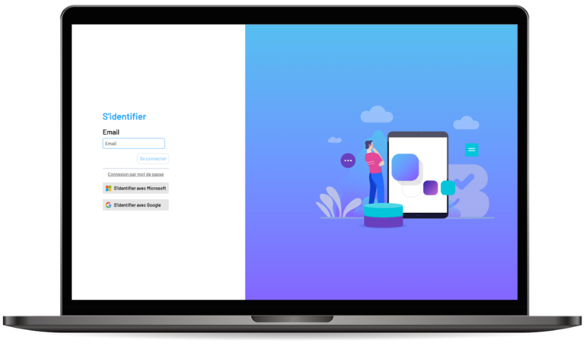 web app bienvenue formation