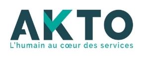 Logo Akto - L'Humain au Cœur des Services : symbole d'engagement envers les individus et les entreprises, reflétant la volonté de placer l'humain au centre des préoccupations dans la fourniture de services et dans le développement des compétences.