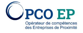 Logo OPCO EP : représentation visuelle de l'Opérateur des Compétences des Entreprises de Proximité, soutenant le développement des compétences dans les secteurs de proximité pour renforcer l'employabilité et la compétitivité.