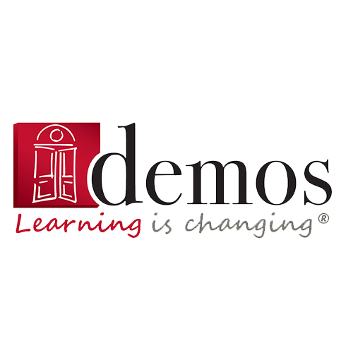 Logo de Demos Learning is Changing : symbole de transformation et d'adaptation dans l'apprentissage, reflétant l'engagement de Demos à accompagner les individus et les entreprises dans l'acquisition de compétences pertinentes pour l'avenir du travail.