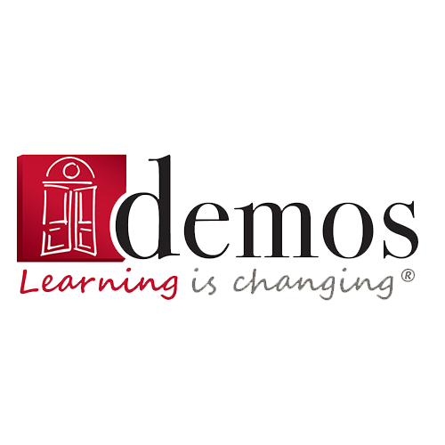 Logo de Demos Learning is Changing : symbole de transformation et d&#039;adaptation dans l&#039;apprentissage, reflétant l&#039;engagement de Demos à accompagner les individus et les entreprises dans l&#039;acquisition de compétences pertinentes pour l&#039;avenir du travail.