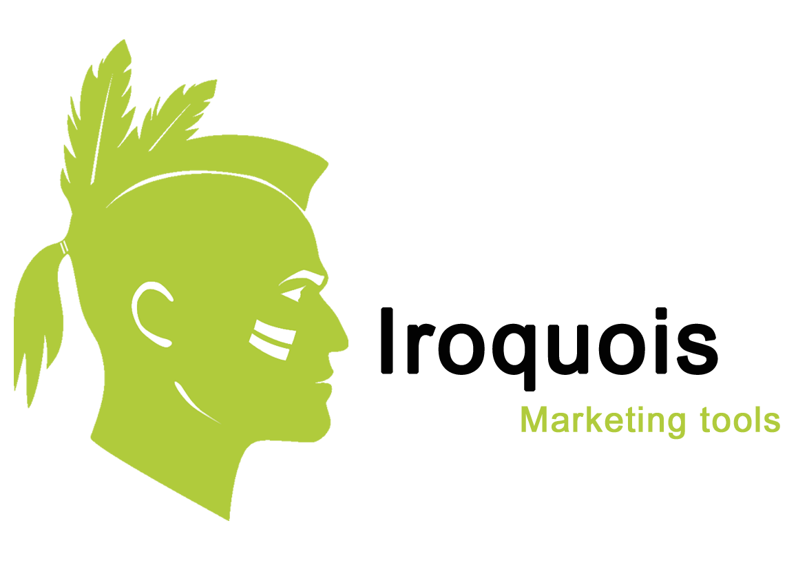 Logo de Powow Iroquois : symbole de l'agence spécialisée dans la création de newsletters et de contenus marketing, offrant des solutions innovantes pour optimiser la communication digitale des entreprises.