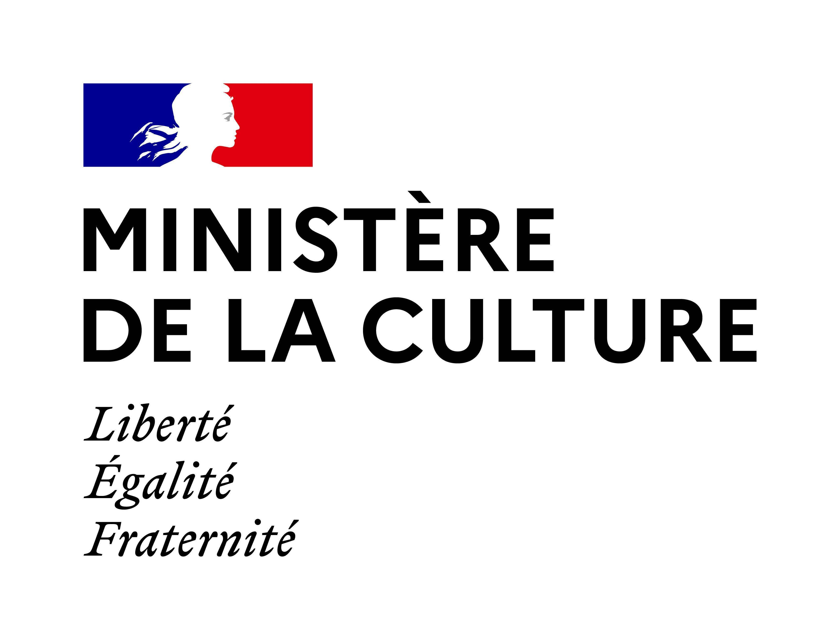 Logo du Ministère de la Culture : symbole de la richesse culturelle et artistique de la France, représentant l'engagement du gouvernement envers la préservation et la promotion du patrimoine culturel national.