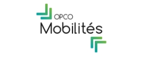 Logo Opco Mobilités : représentation graphique de l'opérateur de compétences axé sur les transports et la mobilité, facilitant la formation et l'évolution professionnelle dans ce secteur.