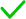 Icône Validation Verte : symbole visuel d'une validation vertee, servant habituellement à valider une action, sur fond transparent.