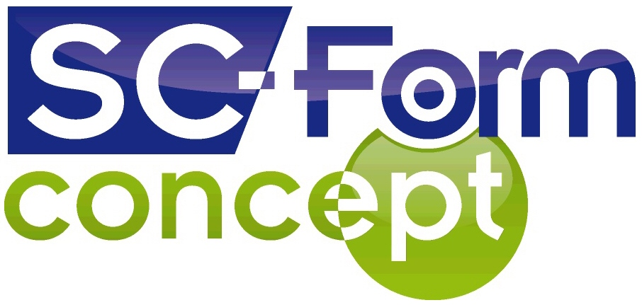 Logo SC-Form Concept - Centre de Formation pour Apprentis : représentation visuelle du logo de SC-Form Concept, un centre de formation offrant des programmes éducatifs pour les apprentis.
