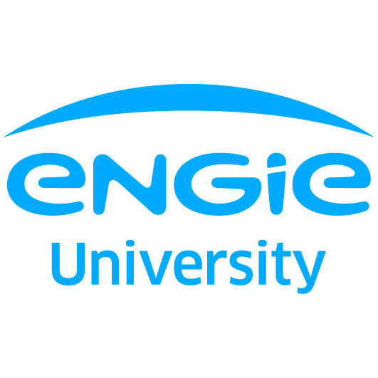 Logo ENGIE University : représentation visuelle du logo de l'ENGIE University, symbole de l'engagement de ENGIE envers la formation et le développement des compétences de ses collaborateurs.