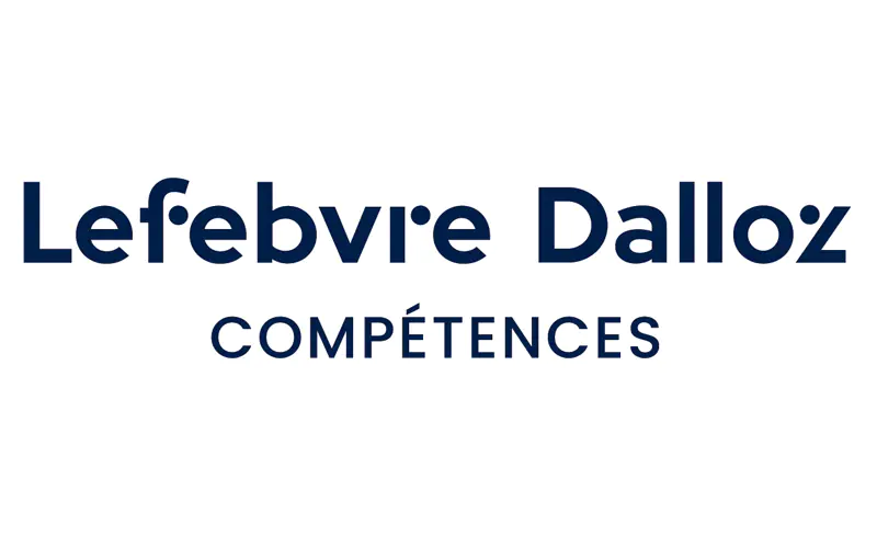 Logo de Lefebvre Dalloz Compétences : symbole de savoir-faire et d'expertise dans le domaine juridique, représentant l'engagement à fournir des formations de qualité pour renforcer les compétences des praticiens du droit et des entreprises.